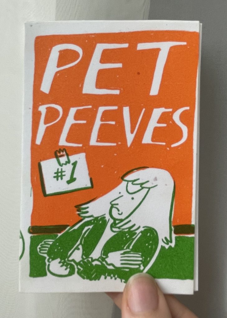 Cover of pet peeves #1